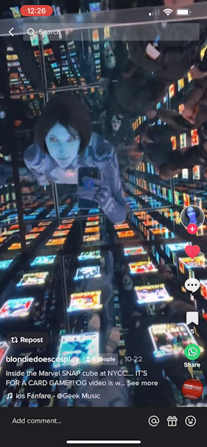 Trade show marketing experience at NY Comic Con